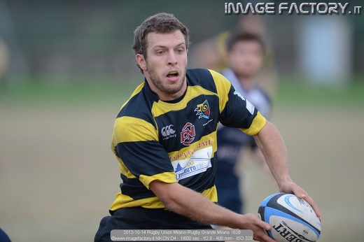 2012-10-14 Rugby Union Milano-Rugby Grande Milano 1628